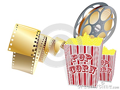 Movie items Stock Photo