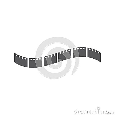 Movie logo ilustration vector Vector Illustration
