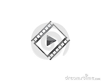 Movie Logo Template Vector Illustration