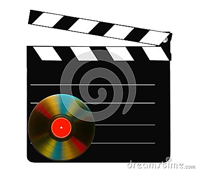 Movie Slate Stock Photo