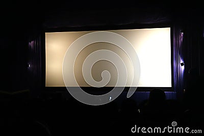 Movie Theater Stock Photo