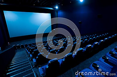 Movie theatre Stock Photo