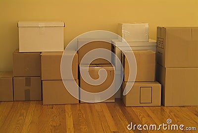 Moving in 01 Stock Photo