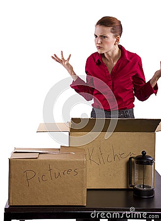 Moving Stress Stock Photo