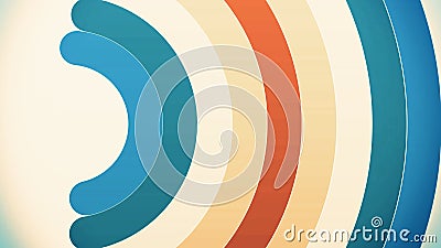 Moving video transitions. Animation of colorful striped lines. Colorful luma mattes, alpha channels. Transition or VJ Stock Photo