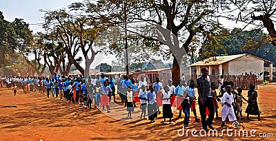 Mozambique Victory Day, Metarica, Niassa, Sept 07 Editorial Stock Photo