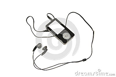 MP3 player Stock Photo