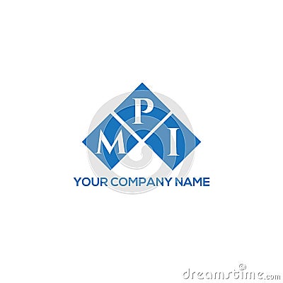 MPI letter logo design on white background. MPI creative initials letter logo concept. MPI letter design Vector Illustration