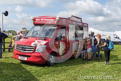 A Mr Whippy Ice Cream van Editorial Stock Photo