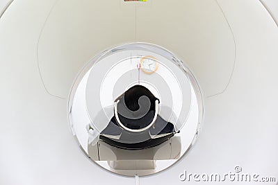 MRI Scanner medical equipments in hospital Stock Photo