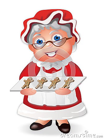 Mrs Claus Stock Photo