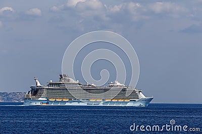 MS Allure of the Seas Editorial Stock Photo