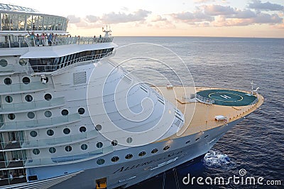 MS Allure of the Seas Editorial Stock Photo