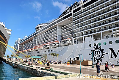 MSC Divina cruise ship Editorial Stock Photo