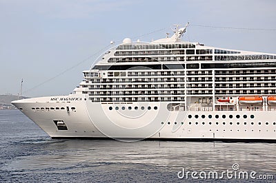 MSC Magnifica Editorial Stock Photo