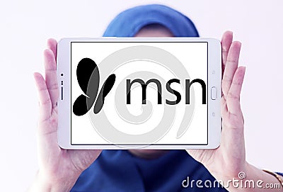 Msn logo Editorial Stock Photo