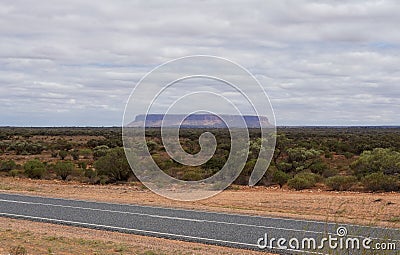 Mt Connor, Australia Stock Photo