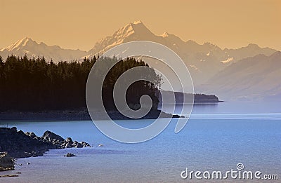 Mt Cook - New Zealand Stock Photo