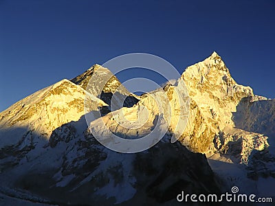 Mt Everest Stock Photo