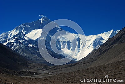 Mt. Everest Stock Photo