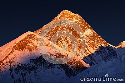 Mt. Everest Stock Photo