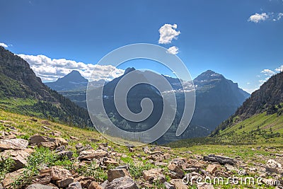 MT-Glacier National Park Stock Photo