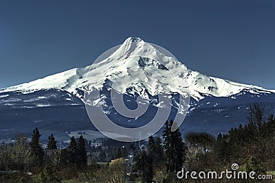 Mt. Hood Oregon, USA Stock Photo