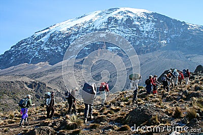 Mt Kilimanjaro - Moshi Editorial Stock Photo
