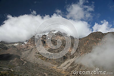 Mt Kilimanjaro - Moshi Stock Photo