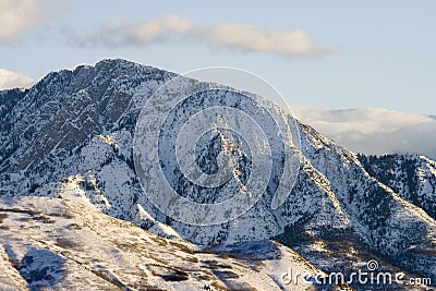 Mt. Olympus, Utah Stock Photo