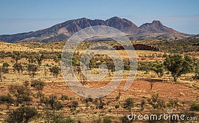 The majestuous Mt Sonder, Northern Territory, Australia Stock Photo