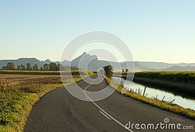 Mt Warning, Northern NSW, Australia Stock Photo