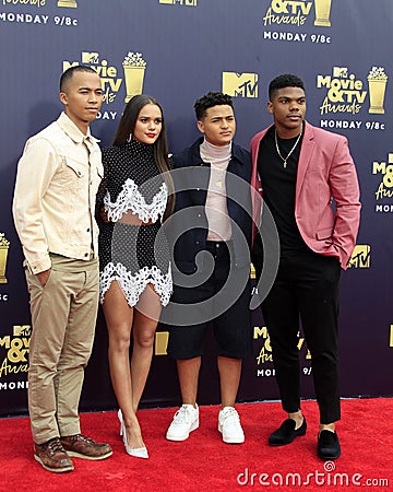 2018 MTV Movie And TV Awards Editorial Stock Photo