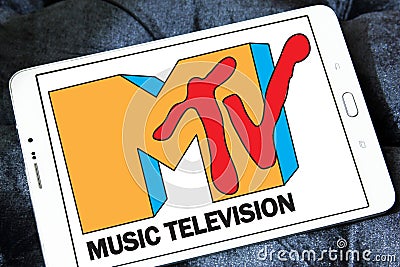 Mtv music television logo Editorial Stock Photo