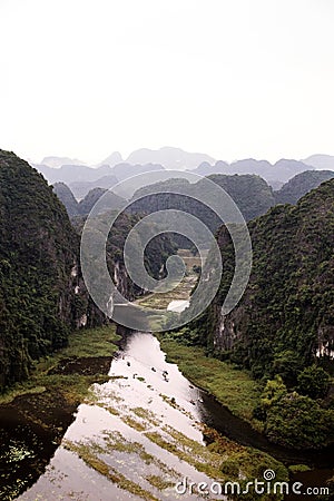 Mua Cave Ninh Binh Vietnam Stock Photo