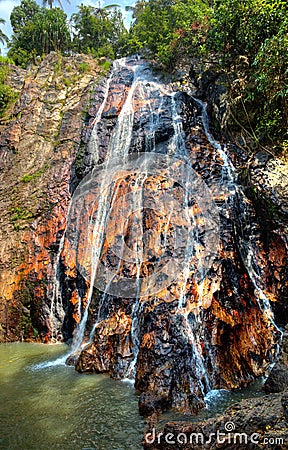 Muang waterfall Stock Photo