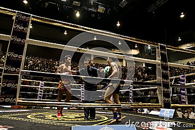 Muay Thai fighter Editorial Stock Photo