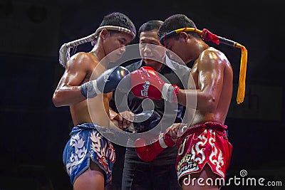 Muay Thai Editorial Stock Photo