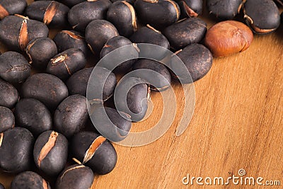 Mucuna pruriens Stock Photo