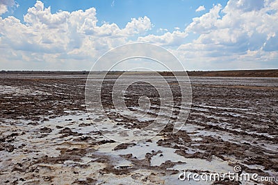 Mud earth Stock Photo