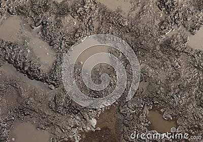 Mud Texture Stock Photo