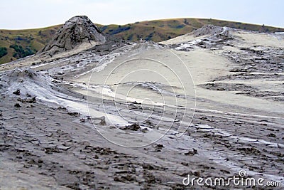 Mud Volcano, Berca Stock Photo