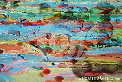 Muddy paint, watercolor hues, spots, abstract background Stock Photo