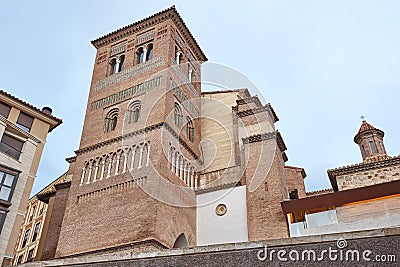 Mudejar art. San Pedro tower. Teruel. Spain heritage. Architecture Stock Photo