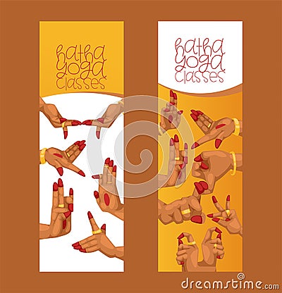Mudra pattern indian hands vector yoga meditation fingers gesture relaxation harmony illustration backdrop of religion Vector Illustration