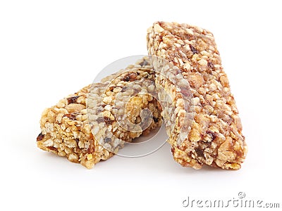 Muesli bars Stock Photo