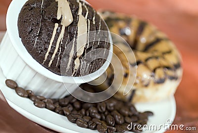 Muffin and Donuts Stock Photo