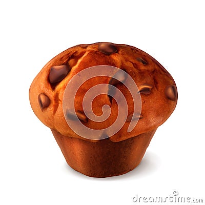 Muffin vector illustration Vector Illustration