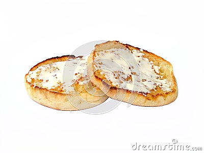 Muffins cream cheese Stock Photo