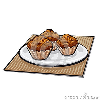 Muffins Stock Photo